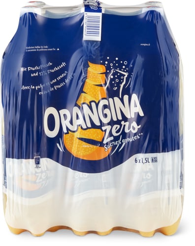 Orangina Zero With Added Sugar