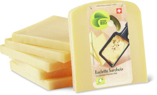 Migros Bio Raclette Surchoix Scheiben