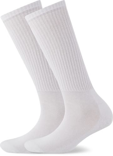 Herren Socken 2er Pack (Farbe: weiss, Grösse: 43-46)