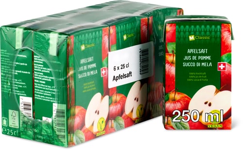 M-Classic Apple juice 100% fruit juice