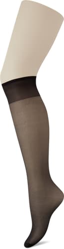 Ladies knee-highs (Grösse: one size, Farbe: black)