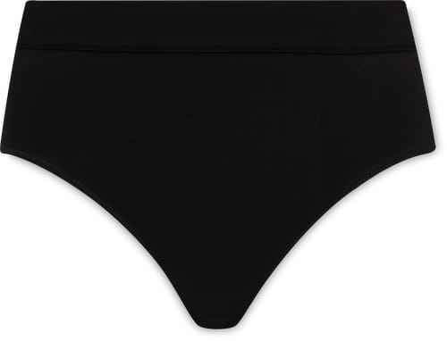 Migros Essentials Ladies’ Midi Briefs Organic Cotton Classic (Farbe: black, Grösse: S)