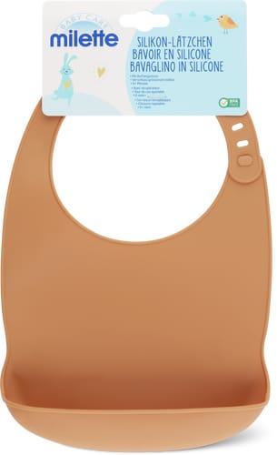 Milette Baby Care Bavaglino in silicone (Colore: tradition, Taglie: 000)