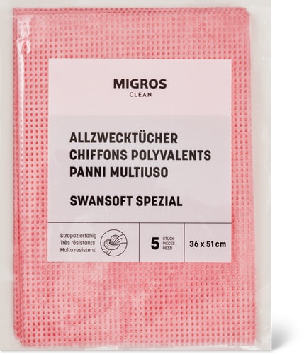 Migros Clean Panni multiuso Swansoft Spezial 36 x 51 cm