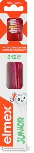 Elmex Junior toothbrush soft, 6–12 years