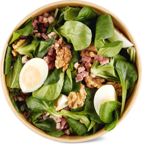Migros Daily Salat Nüssler Speck