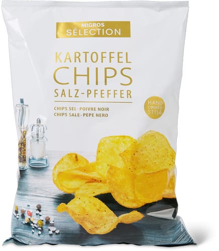 Sélection Potato Crisps Salt & Pepper
