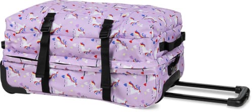 Borsa con ruote RPET (Colore: lilla, Taglie: S)