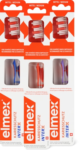 Elmex InterX Toothbrush Medium