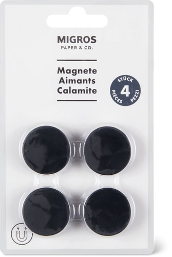 Migros Paper & Co. Magnets Round, 24 mm
