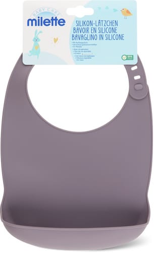 Milette Baby Care Bavaglino in silicone (Colore: tradition, Taglie: 000)