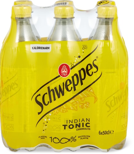 Schweppes Indian Tonic low in calories