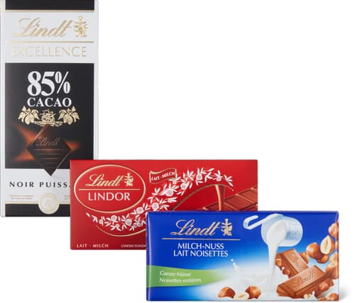 Lindt Tavoletta di cioccolato al latte con nocciole