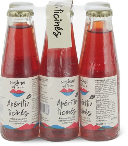 Nostrani del Ticino Aperitív Ticinés sans alcool