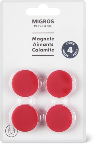 Migros Paper & Co. Magnets Round, 24 mm
