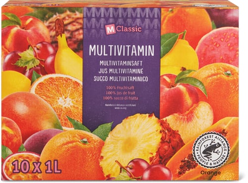 M-Classic Multivitaminsaft 100% Fruchtsaft