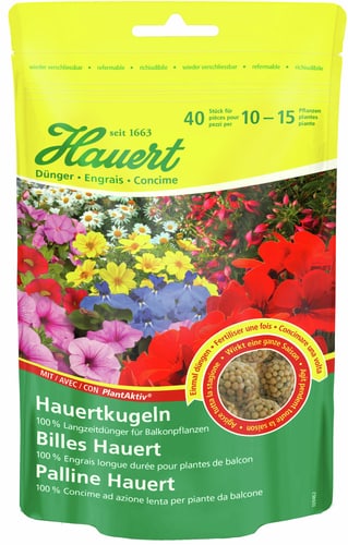 Hauert Düngekugel Balkonpflanze