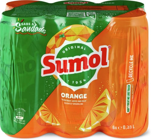 Sumol Soft Drink Orange