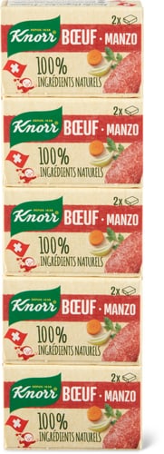 Knorr Beef stock cubes 100% natural ingredients