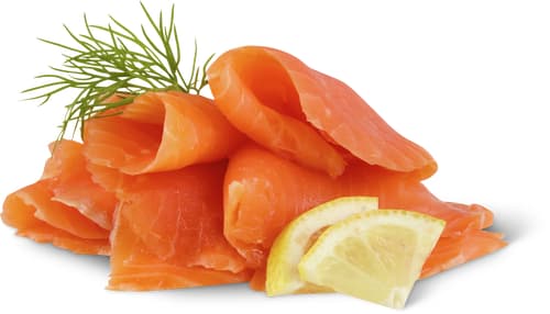 Migros Salmon Trout Smoked, Sliced