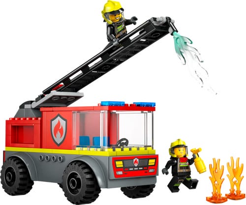 Lego Autopompa con scala City 60463