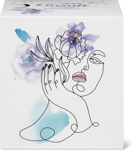 Linsoft Cosmetic Wipes Cube 2-Ply