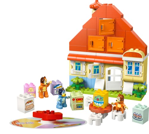 DUPLO® Bluey Blueys Familienhaus mit Memory-Spiel (10459)
