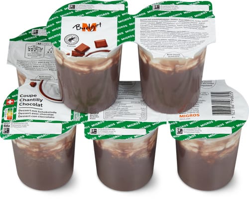 M-Budget Coupe Chantilly Chocolat