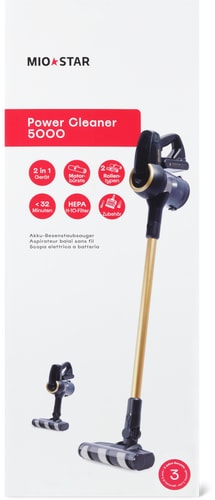 Mio Star Akku-Besenstaubsauger Power Cleaner 5000