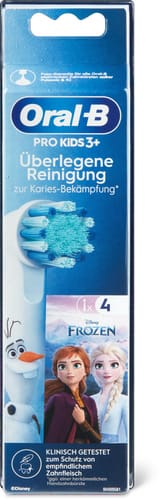 Oral-B Testine di ricambio Kids 3+ "Überlegene Reinigung"