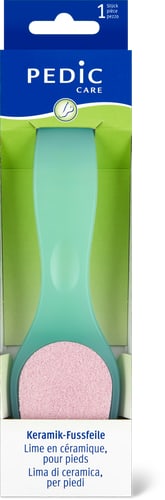 Pedic Ceramic foot file Antiperspirant
