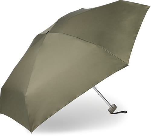 Migros Essentials Ombrello pieghevole mini Apertura manuale (Colore: verde olivo, Taglie: one Size)