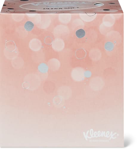 Kleenex Salviettine cosmetiche Ultra Soft in scatola quadrata 3 veli