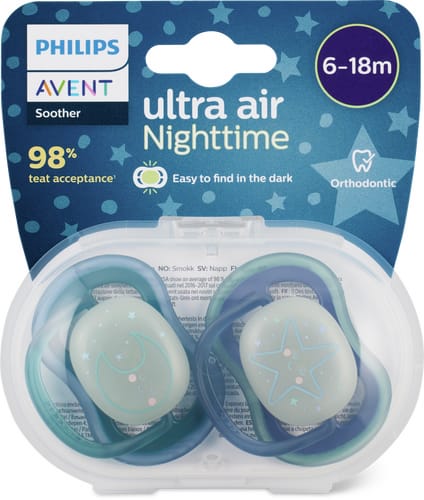 Avent Dummy, Nighttime 6–18 M