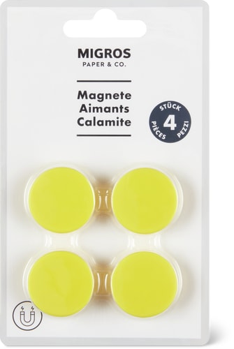 Migros Paper & Co. Magnets Round, 24 mm