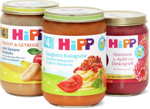 Hipp Bio Spaghetti bolognaise  Après 4 mois