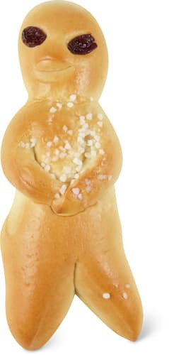 IP-SUISSE Christmas Bread Boy with Sugar Crystals
