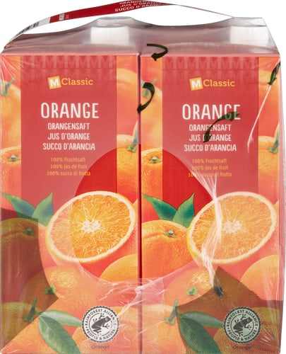 M-Classic Orange juice 100% fruit juice