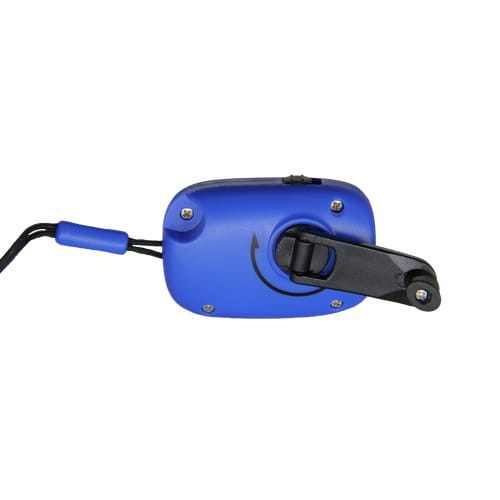 Mini Taschenlampe Recycled inkl. Karabiner (Grösse: 000, Farbe: blau)