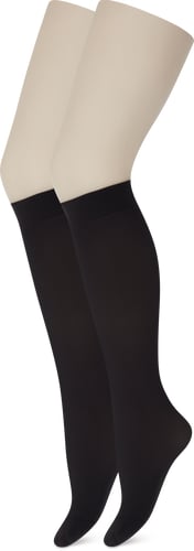 Essentials Ladies’ Knee-High Stockings Semi Opaque 40 Den (Grösse: one size, Farbe: anthracite)