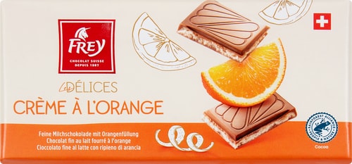 Frey Les Délices Tavoletta di cioccolato Crème à l'Orange