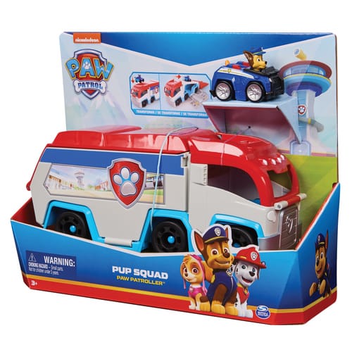 Spinmaster PAW Patrol Pup Squad Mini Patroller with Chase Vehicle