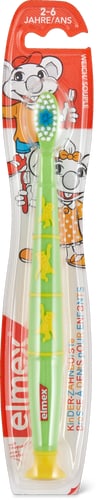 Elmex Brosse à dents pour enfants avec ventouse, souple, 2-6 ans