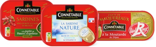 Connétable La Sardine Nature