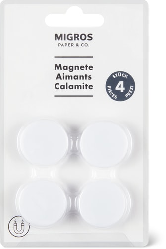 Migros Paper & Co. Magnets Round, 24 mm