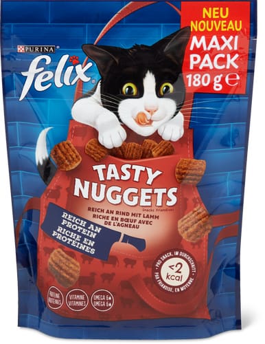 Felix Tasty Nuggets Rich in Beef With Lamb