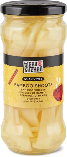Bamboo shoots chopped