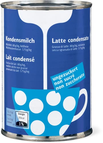 Condensed Milk  Unsweetened