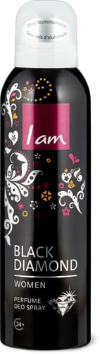 Black Diamond Deodorant Spray Without Aluminium Salts, 24-Hour