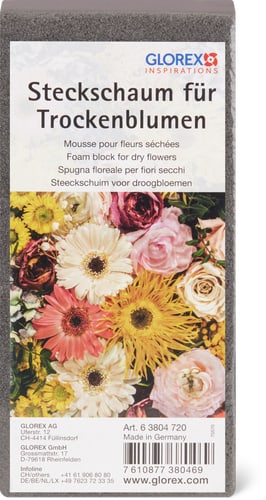 Foam Block for Dried Flowers